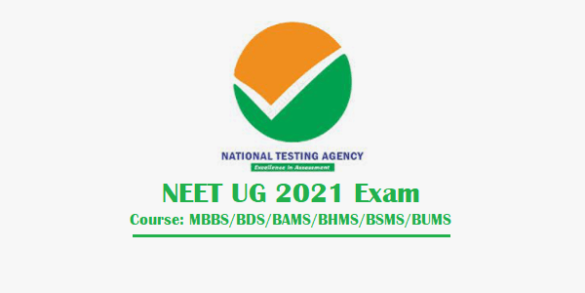 NTA NEET 2021 Exam Notification Apply Online